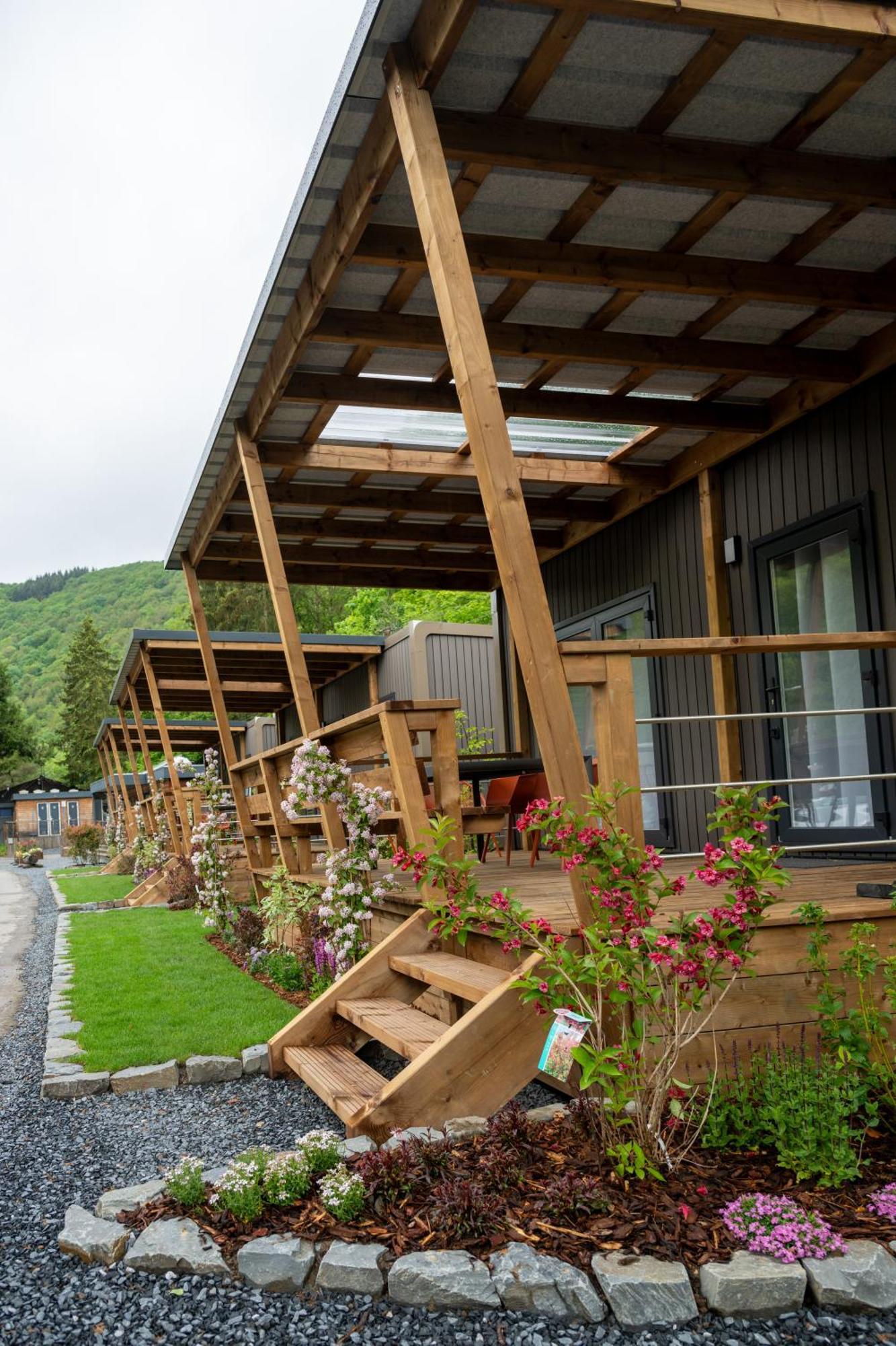 Chalet Scharflee Goebelsmuhle Buitenkant foto