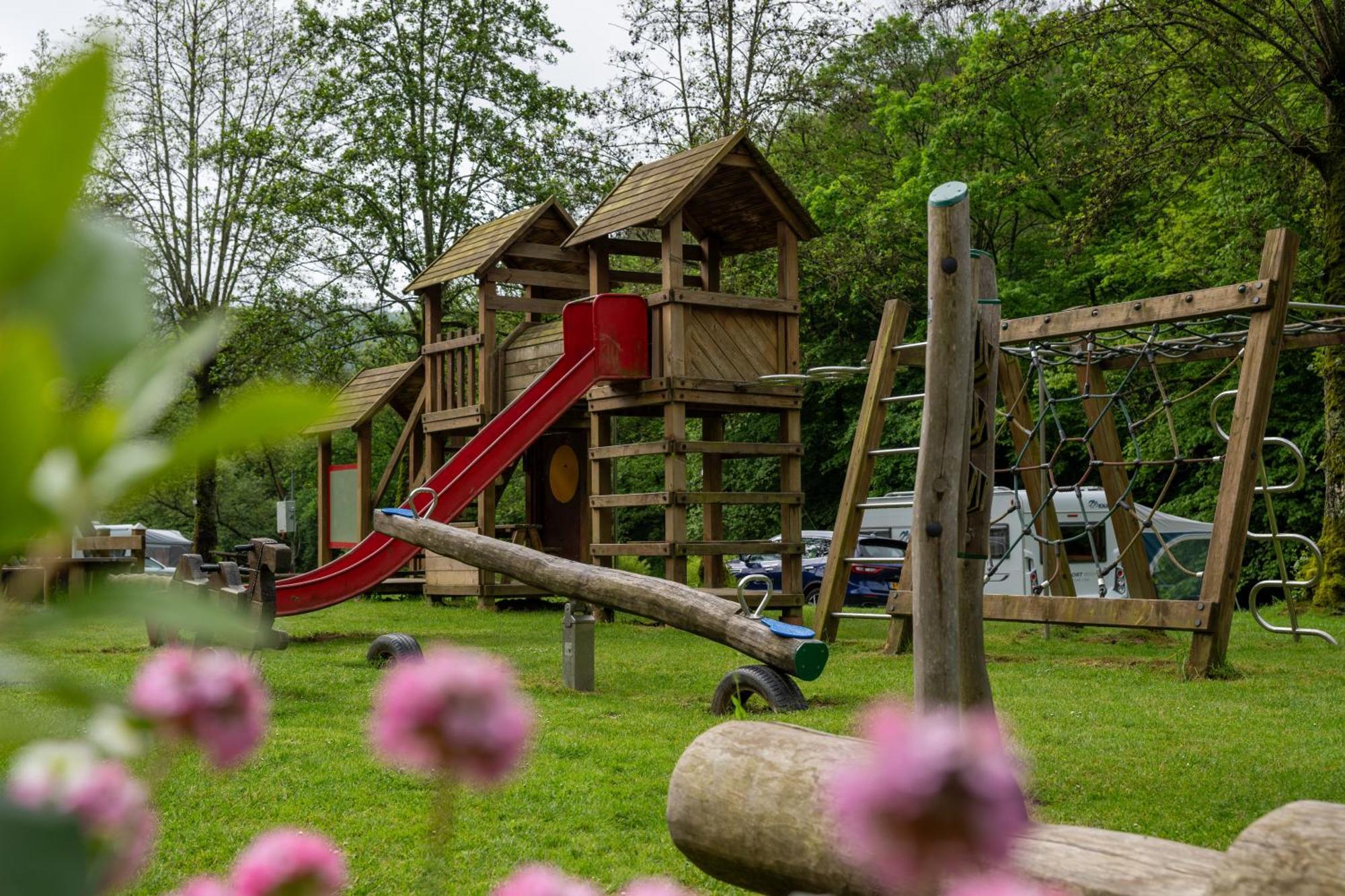 Chalet Scharflee Goebelsmuhle Buitenkant foto