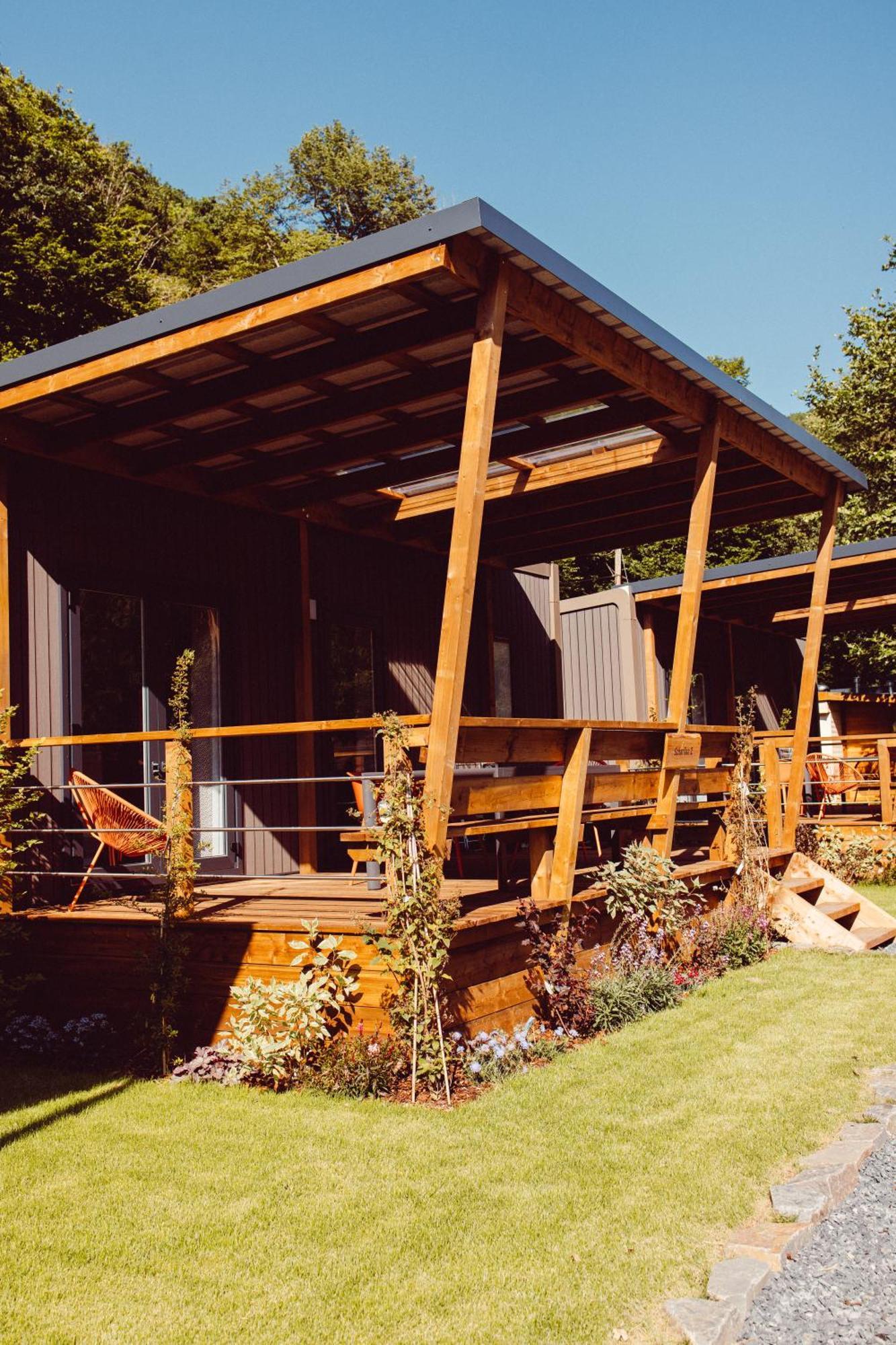 Chalet Scharflee Goebelsmuhle Buitenkant foto